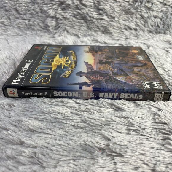 SOCOM U.S. Navy Seals (Sony PlayStation 2, 2002) PS2 Black Label Complete - Picture 11 of 15